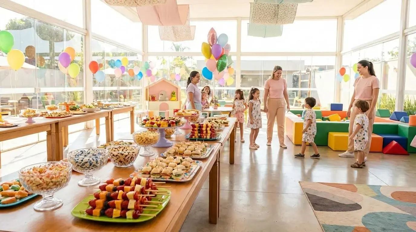Buffet infantil em Brasília: 3 espaços que agradam as crianças
